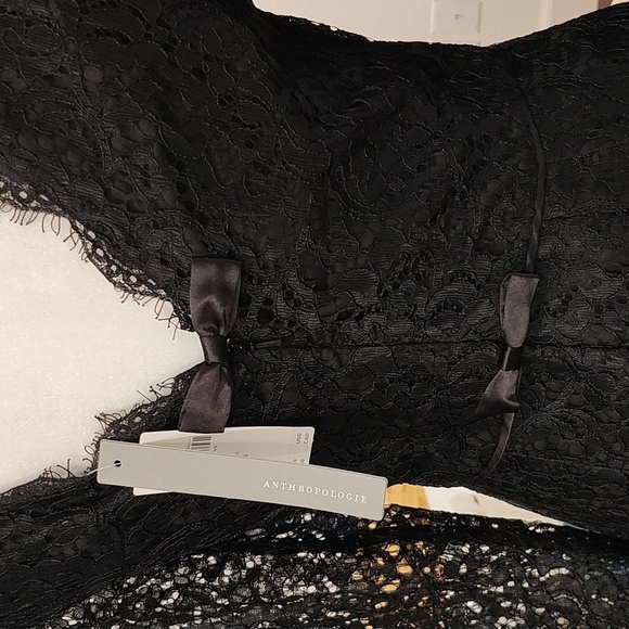 New Anthropologie Lace Romper Size 4 - Picture 10 of 12